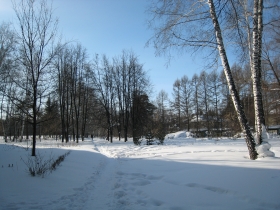 Snow road