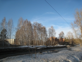 A road at the end of March